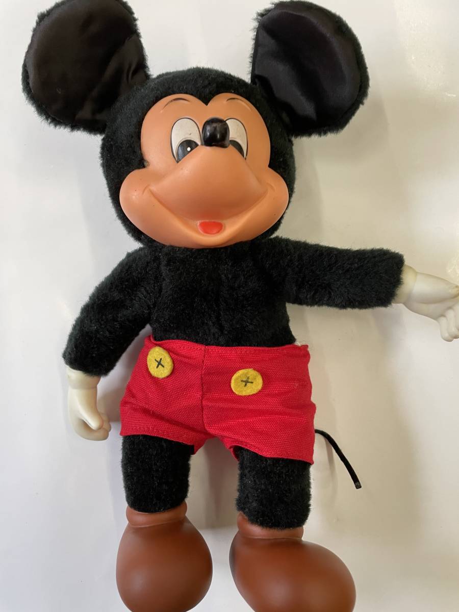  Showa Retro Young Epo k Tokyo Disney Land Mickey Mouse сделано в Японии TDLfi механизм мягкая игрушка кукла 