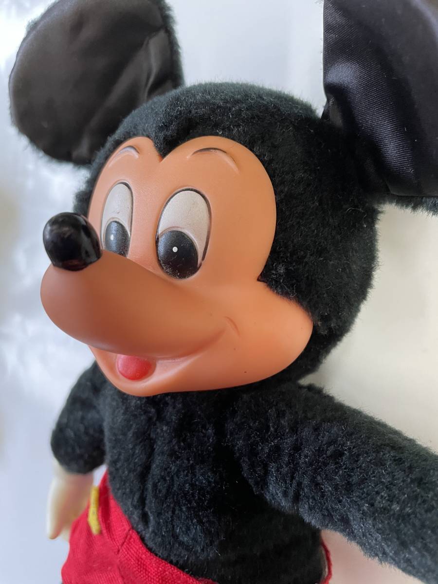  Showa Retro Young Epo k Tokyo Disney Land Mickey Mouse сделано в Японии TDLfi механизм мягкая игрушка кукла 