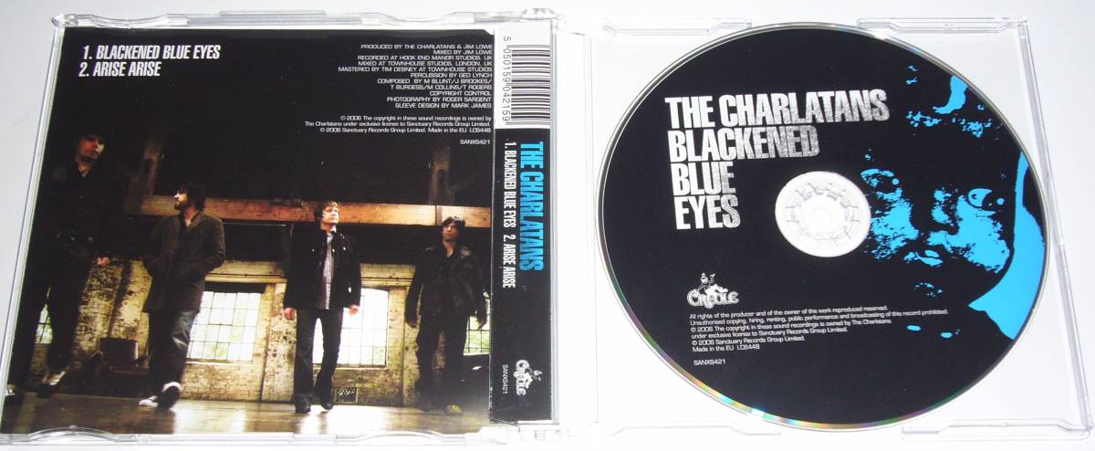 THE CHARLATANS / Blackened Blue Eyes CDS 2枚セット_画像2