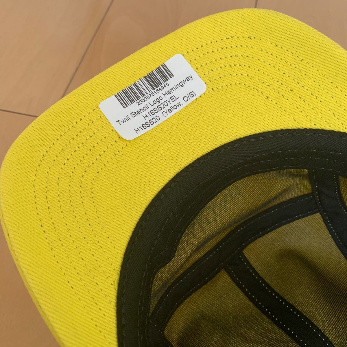 新品☆NOAH ノア ニューヨーク Logo CAP イエロー supreme  キャップ帽子　 YELLOW