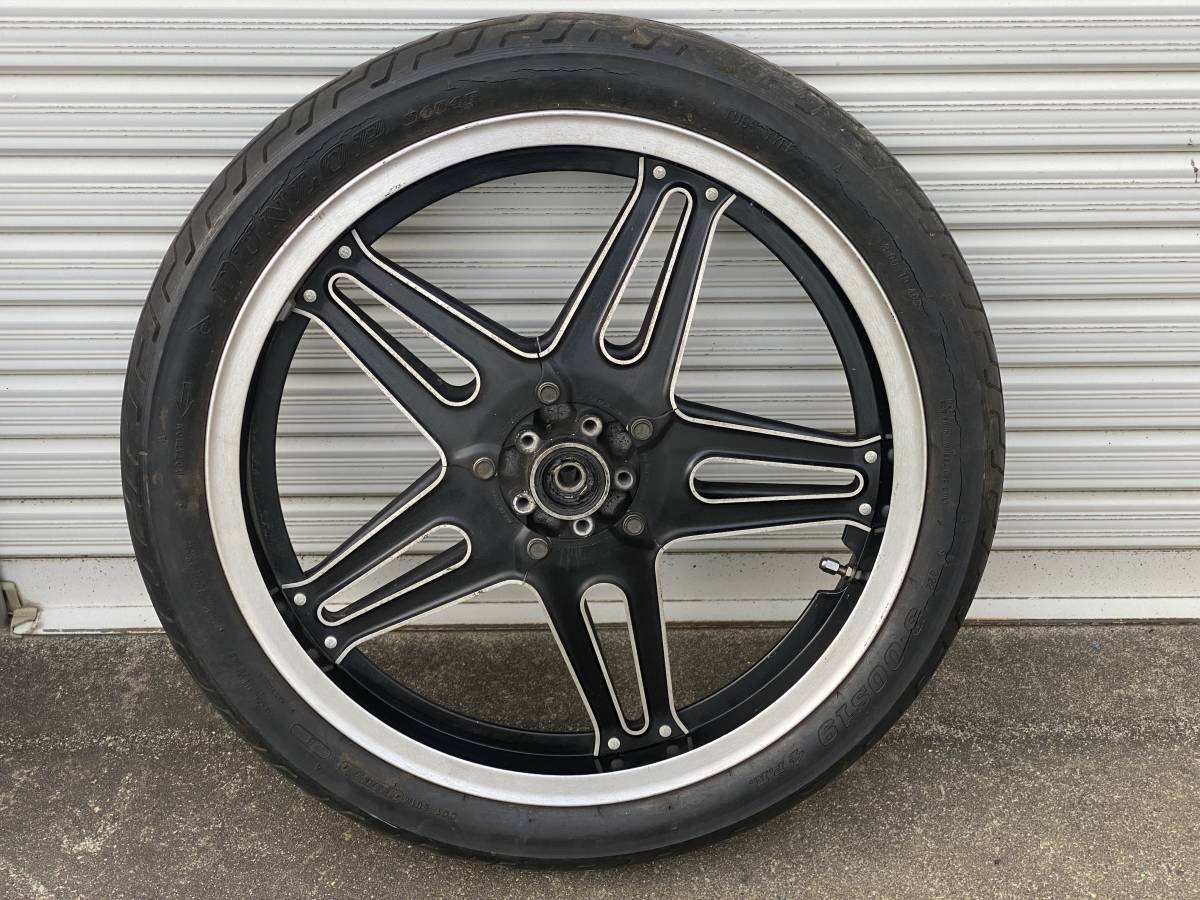 本日限定 希少 純正 スーパーホーク3 前後ホイールセット 当時物