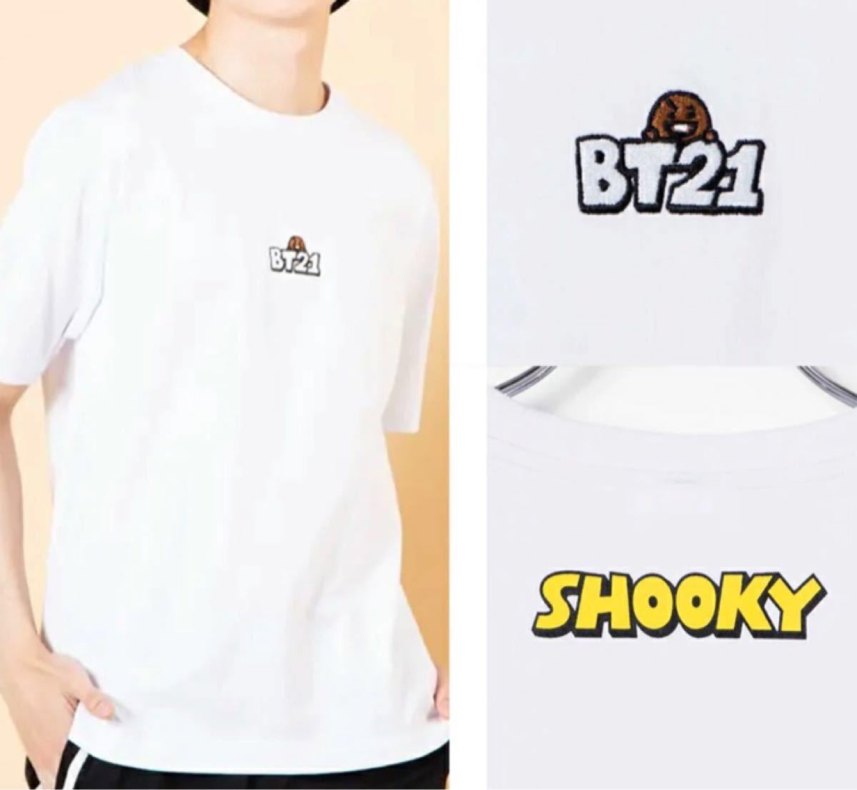 新品未開封品　WEGO 別注　BT21 半袖Tシャツ　 コラボTシャツ　BTS  SUGA シュガ ユンギ 【Mサイズ】クーポン