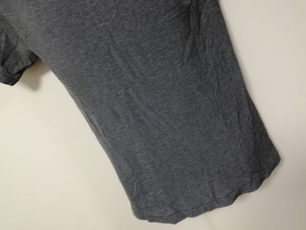 kkyj5099 ■ DESCENTE UNDER WEAR ■ デサント Tシャツ カットソー トップス 半袖 Vネック グレー L_画像3