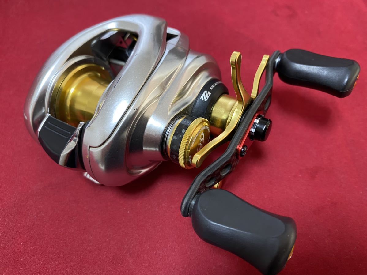 SHIMANO 16 メタニウムMGL XG右ZPIカスタム - リール