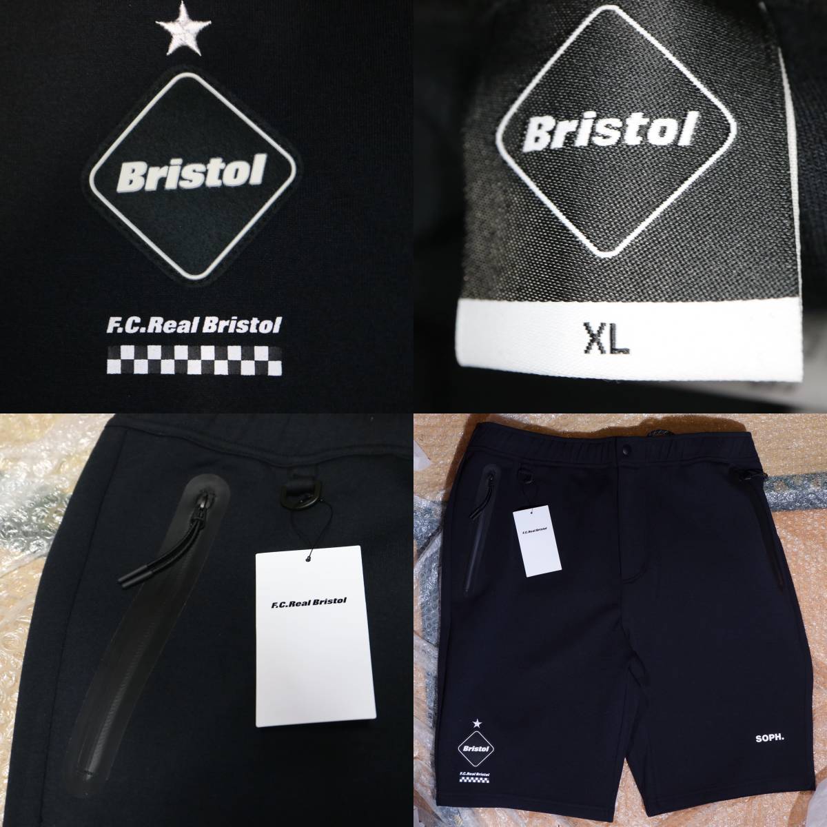 FCRB 21SS SWEAT TRAINING SHORTS XL 黒ブラック スウェット
