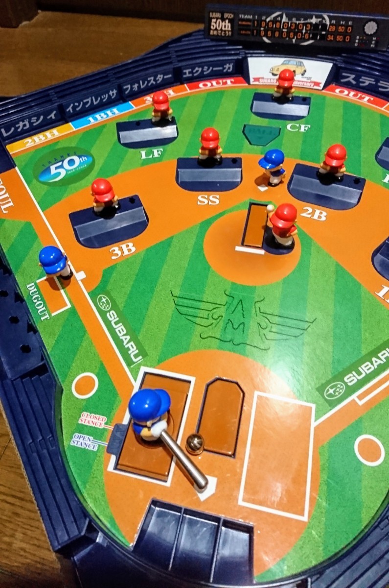 PayPayフリマ｜【非売品】SUBARUオリジナル野球盤50周年記念モデルエポック社の野球盤エース