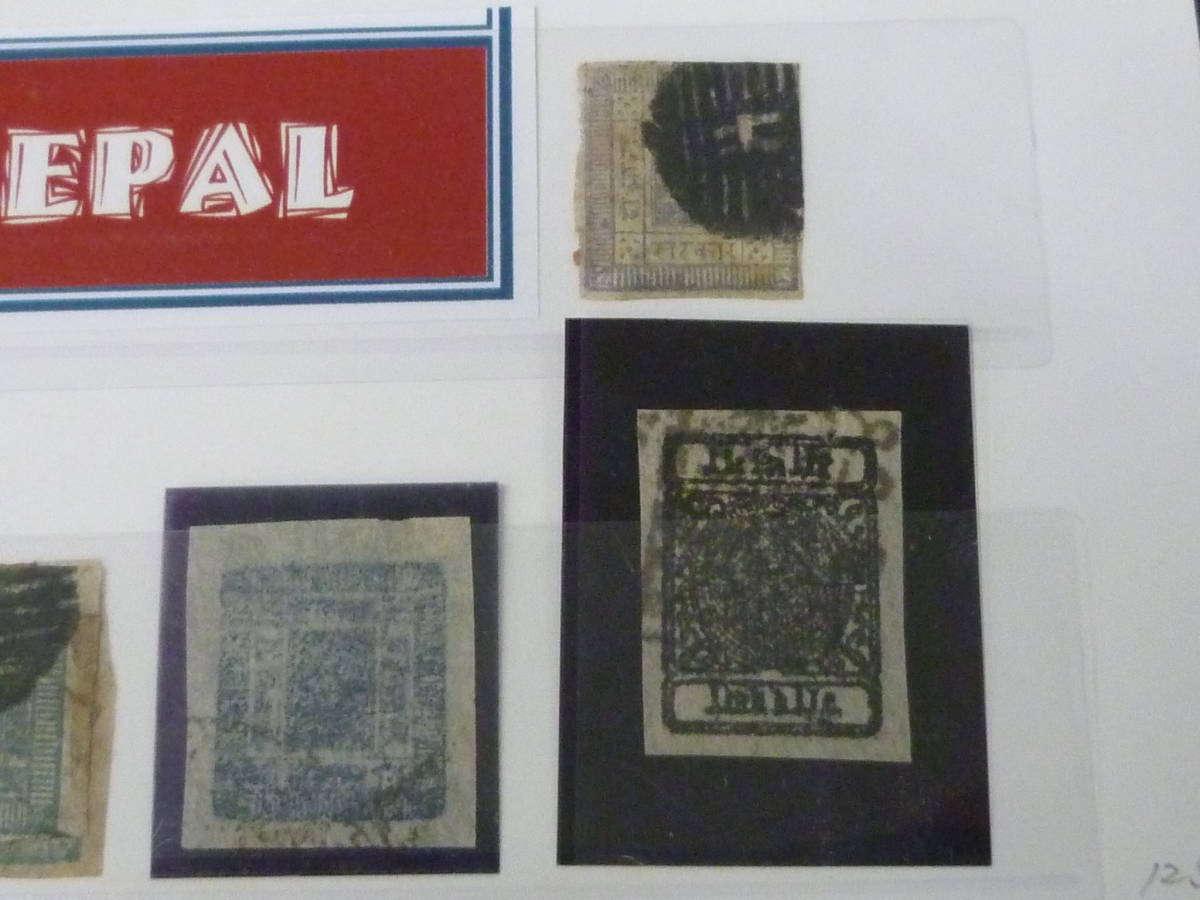 21MI　S　№21　ネパール切手　1898-1941年　SC#13-49の内　計34枚　使用済主体　【SC評価 $360】_画像3