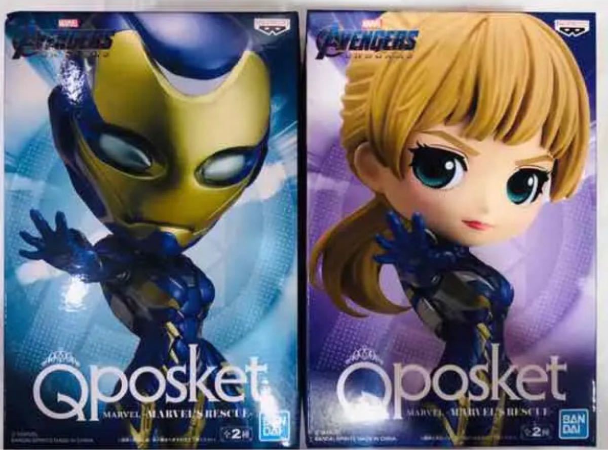 Qposket MARVEL RESCUE レスキュー フィギュア 2個セット｜Yahoo