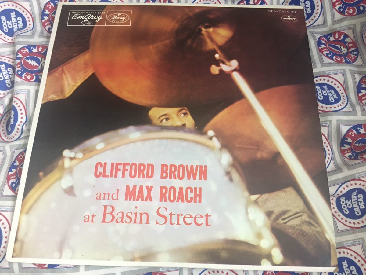 Max Roach And Clifford Brown★中古LP国内盤「ベイズン・ストリートのブラウン＝ローチ」_画像1