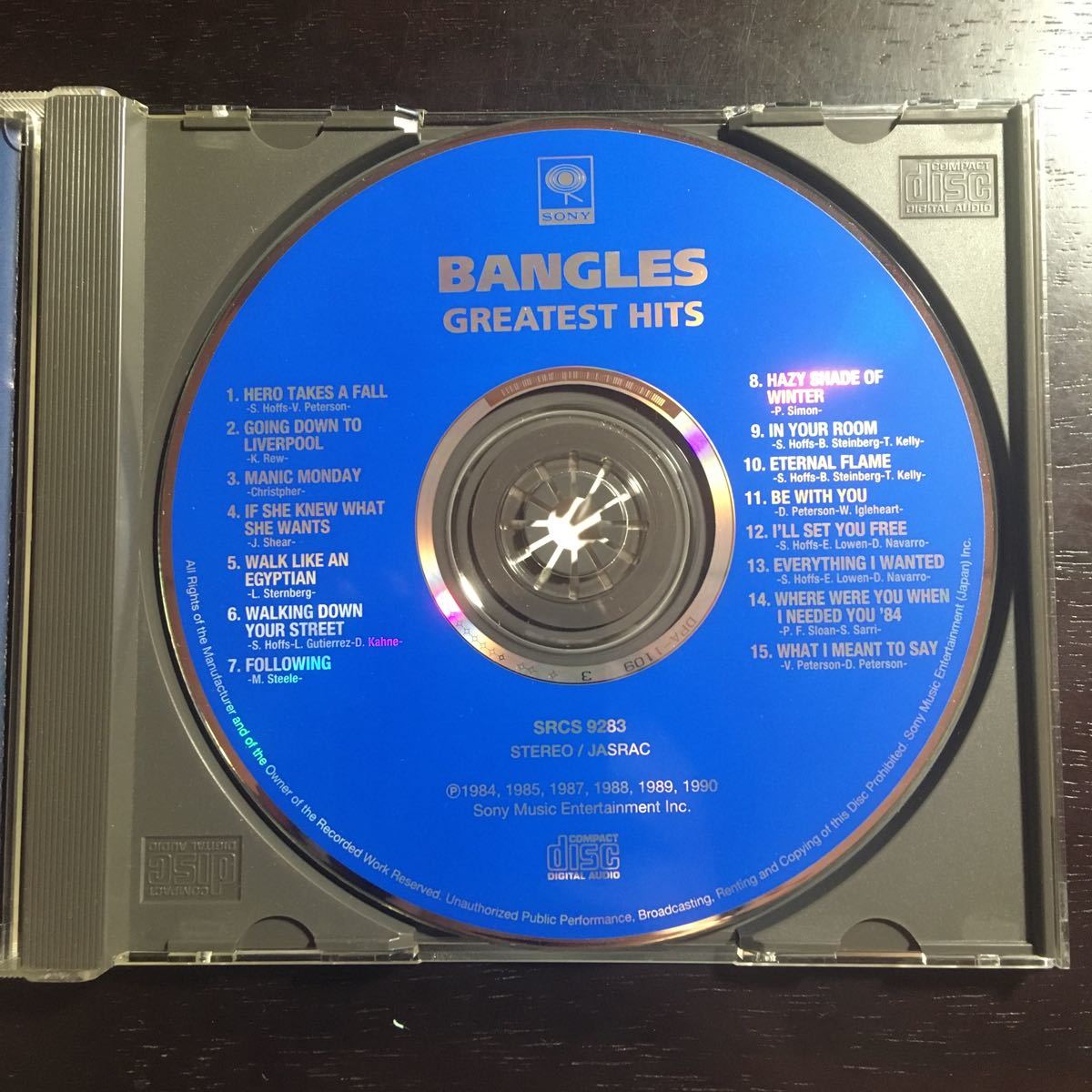 Bangles  Greatset  Hits バングルス グレイテスト・ヒッツ