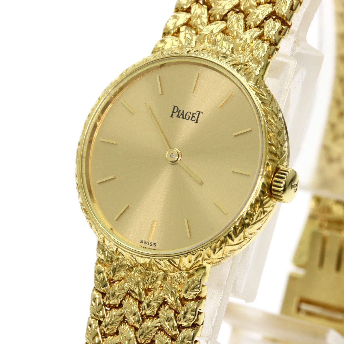 高級感 腕時計 トラディション ピアジェ PIAGET K18イエローゴールド