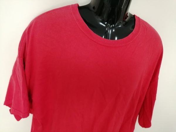 kkaa1342 ■ Unrelaxing ■ アンリラクシング Tシャツ カットソー トップス 半袖 ビッグシルエット オーバーサイズ 赤 S_画像5