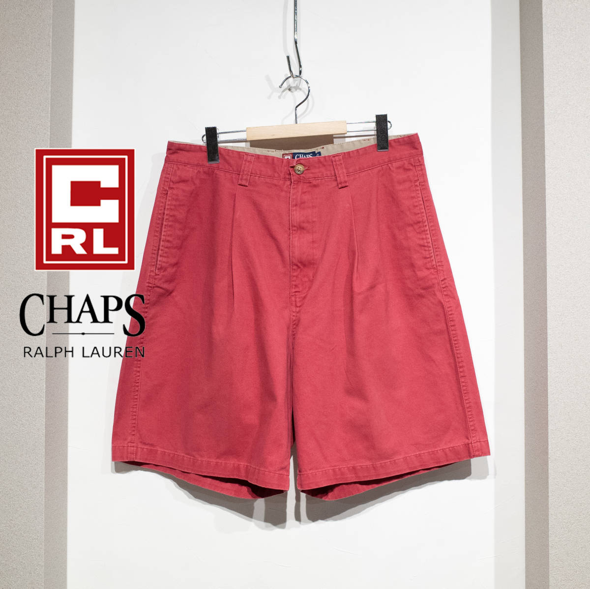 リメイク CHAPS RALPH LAUREN チャップス ゴルフ チノ ショーツ リメイク CHAPS RALPH LAUREN チャップス ゴルフ チノ ショーツ