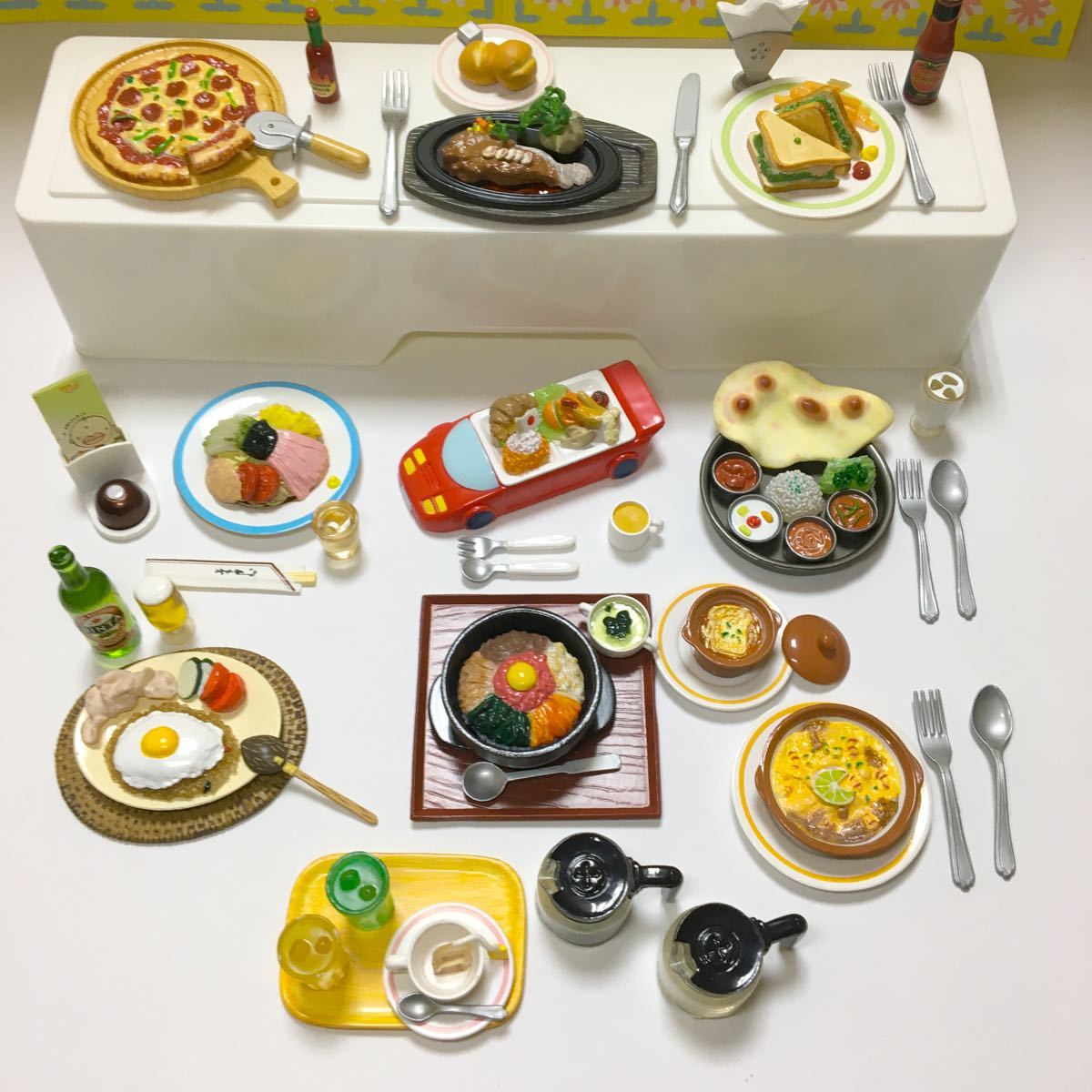 リーメント ファミレス 2 フルコンプ　ぷちサンプル　ミニチュア　ドールハウス　全10種　食玩