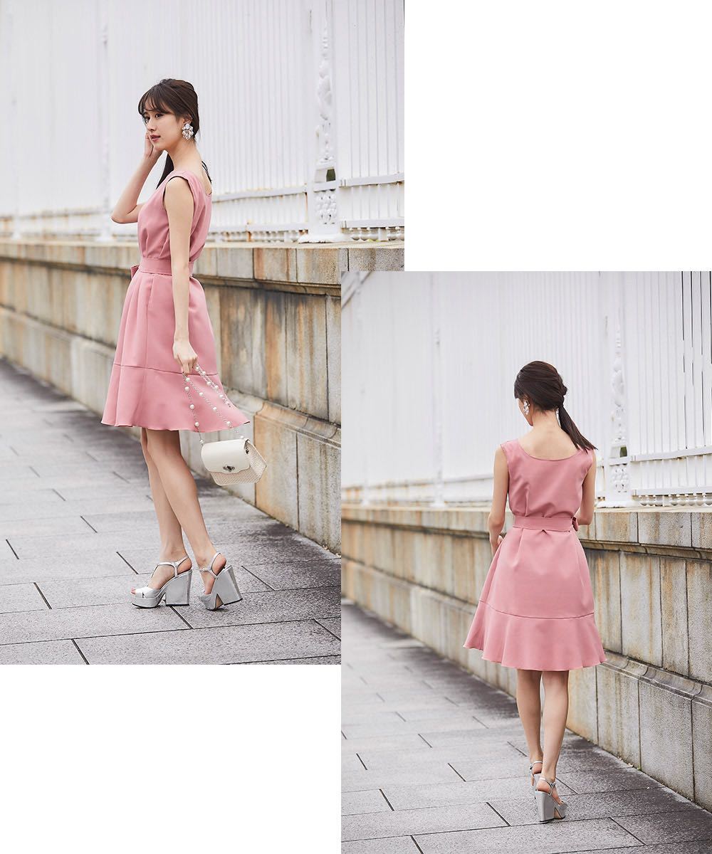 Paypayフリマ 新品 トッコクローゼット Tocco Closet リバーシブルワンピース ピンク Paypayフリマ 新品 トッコクローゼット Tocco Closet リバーシブルワンピース ピンク
