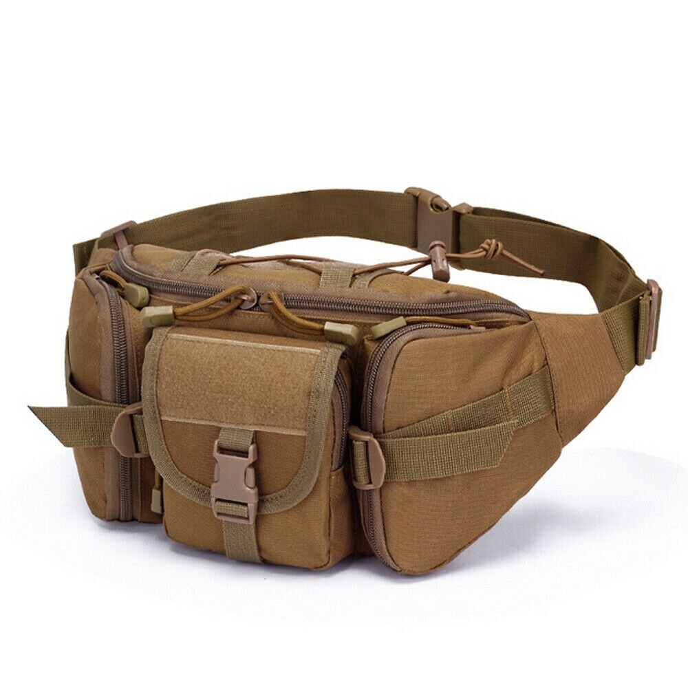  waist pack pouch military camp high King water bottle belt bag camouflage waist fa knee pack A1330
