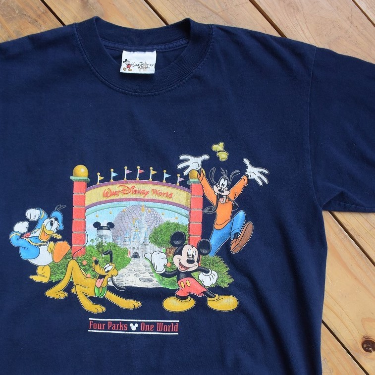 Yahoo!オークション - USA古着 ミッキー Disney ディズニー Tシャツ