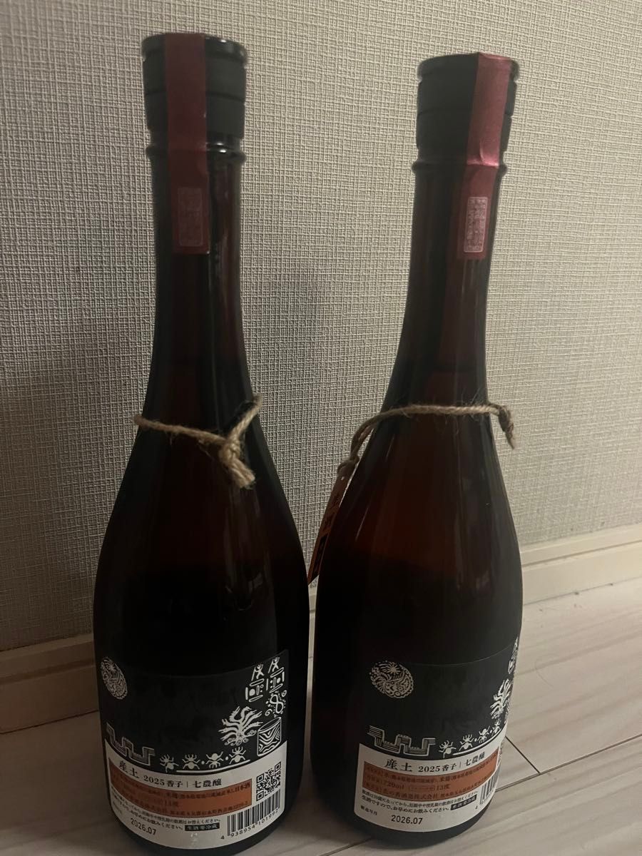 産土 香子 七農醸 日本酒 720ml 2本セット 26 07製造 うぶすな Ubusuna