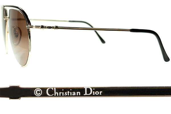.. none thorough . quality x high grade mode .1980s dead AUSTRIA made CHRISTIAN DIOR Dior cell to coil Cross BRIDGE aviator sunglasses 
