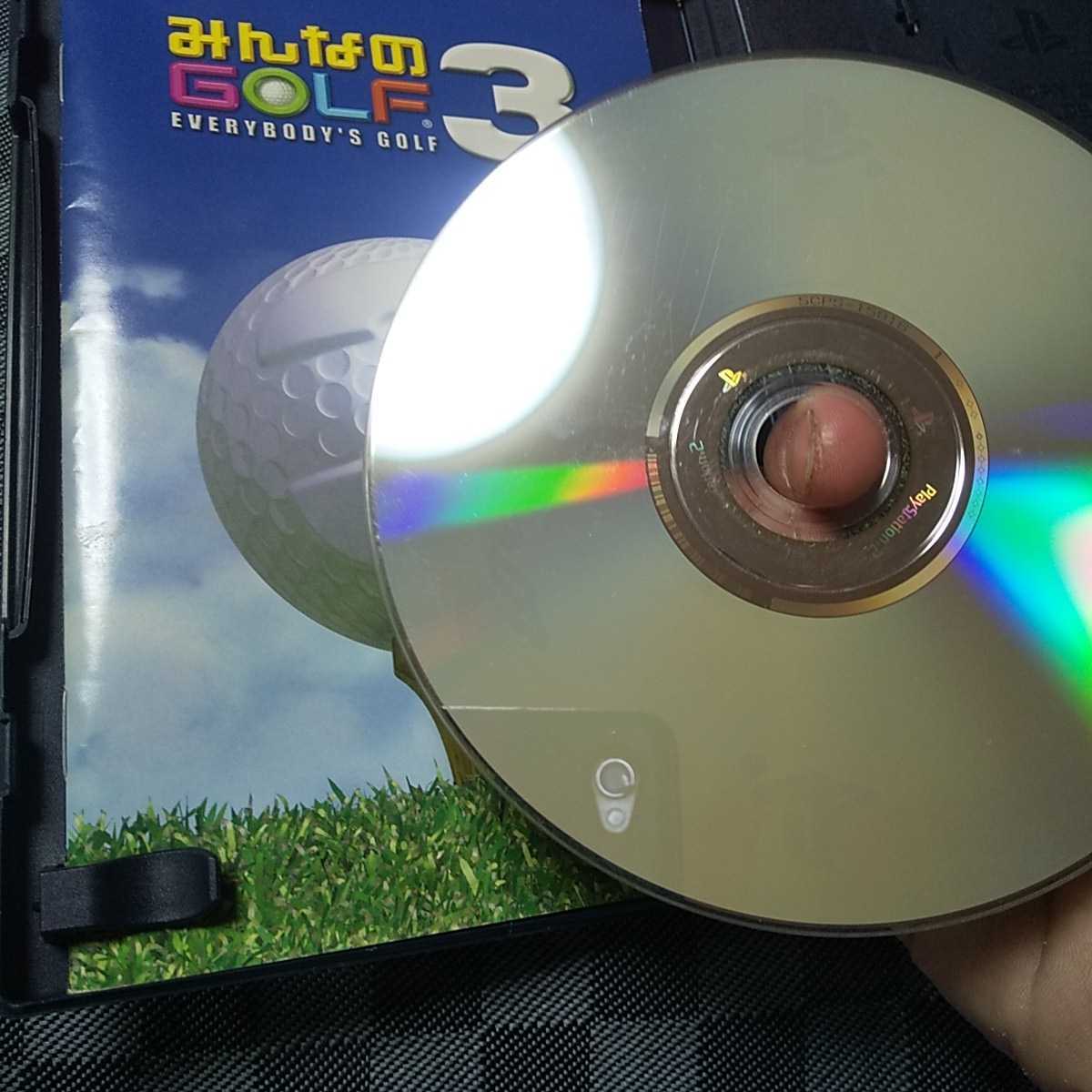 PS2【みんなのゴルフ3】2001年ソニーCE　［送料無料］返金保証あり