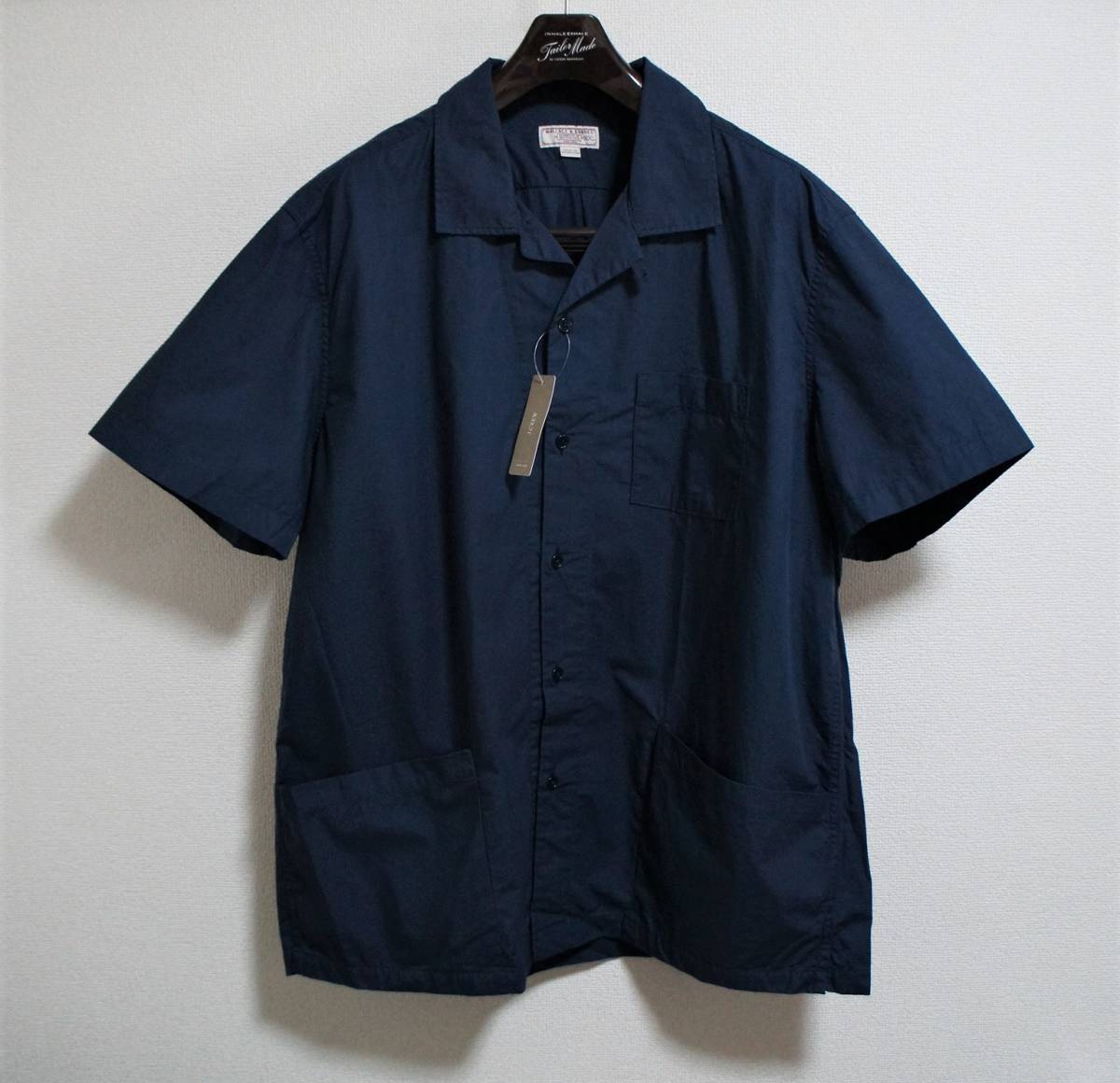 SALE！送料無料！【新品】サイズ:XXL WALLACE & BARNES ウォレス&バーンズ short-sleeve three-pocket shirt オープンカラー OBSIDIAN 2_画像4