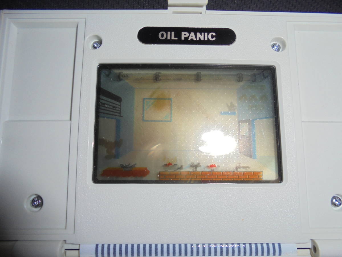 送料無料　ゲーム&ウオッチ GAME&WATCH OIL PANIC オイルパニック　マルチスクリーン 任天堂 Nintendo 動作品