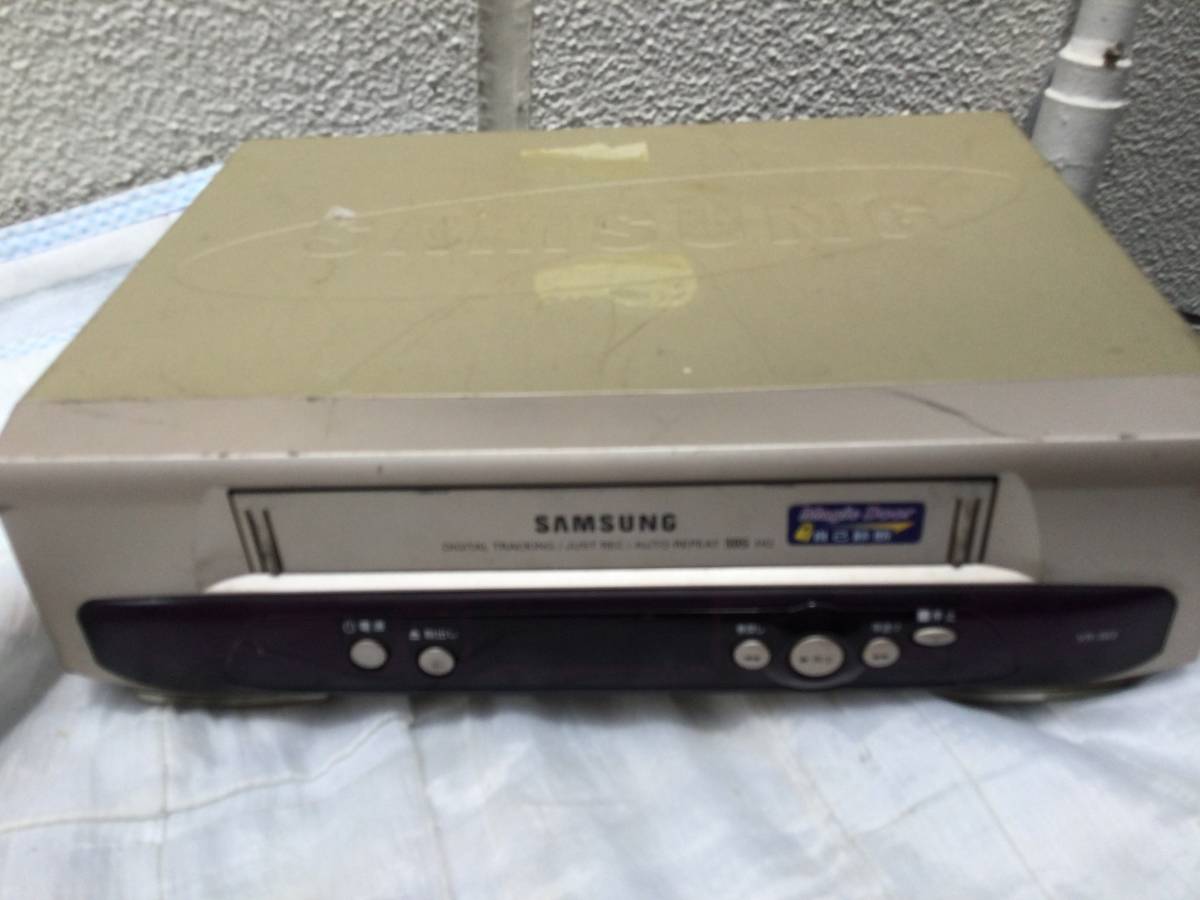 Yahoo!オークション - SAMSUNG サムソン ビデオカセットレコーダー VHS...