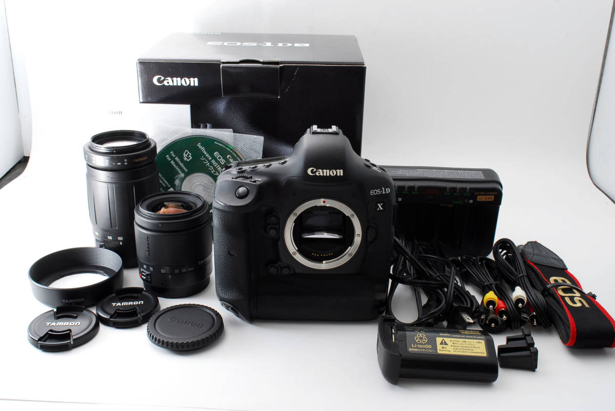 ★レンズセット★ キヤノン Canon EOS-1D X & 28-80mm & 100-300mm_画像1
