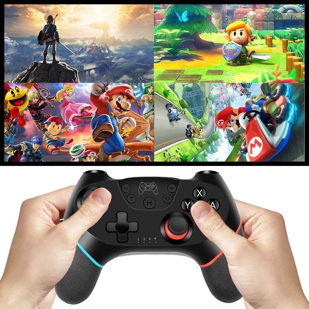 【2021最新版】3台セット Nintendo Switchコントローラー スイッチ 任天堂 プロコン ジョイコン ワイヤレス 