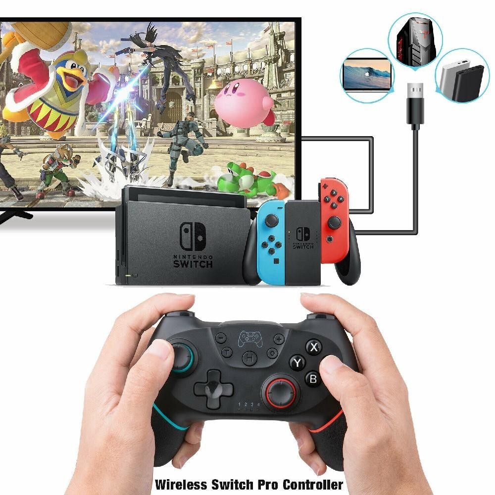 Switch プロコン 最新カラー【パステルピンク】 互換 スイッチ switch ジョイコン ワイヤレス bluetooth