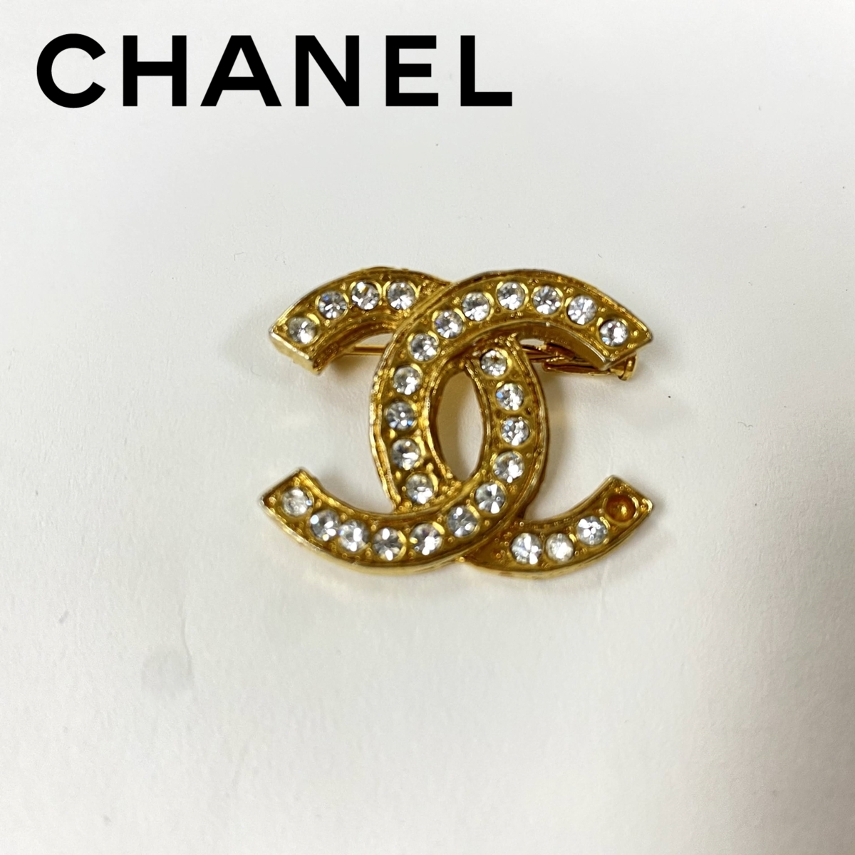大特価!! ヴィンテージ CHANEL シャネル ブローチ ココマーク ピンク