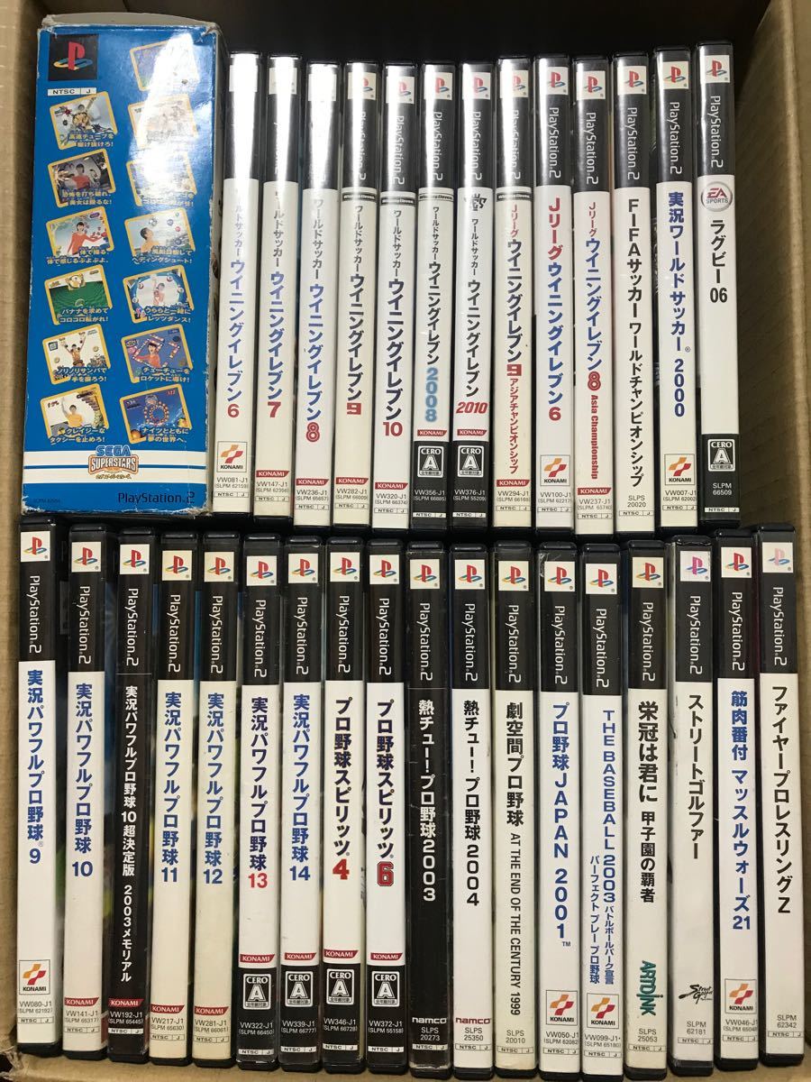 PS2ソフト　ジャンク68本セット