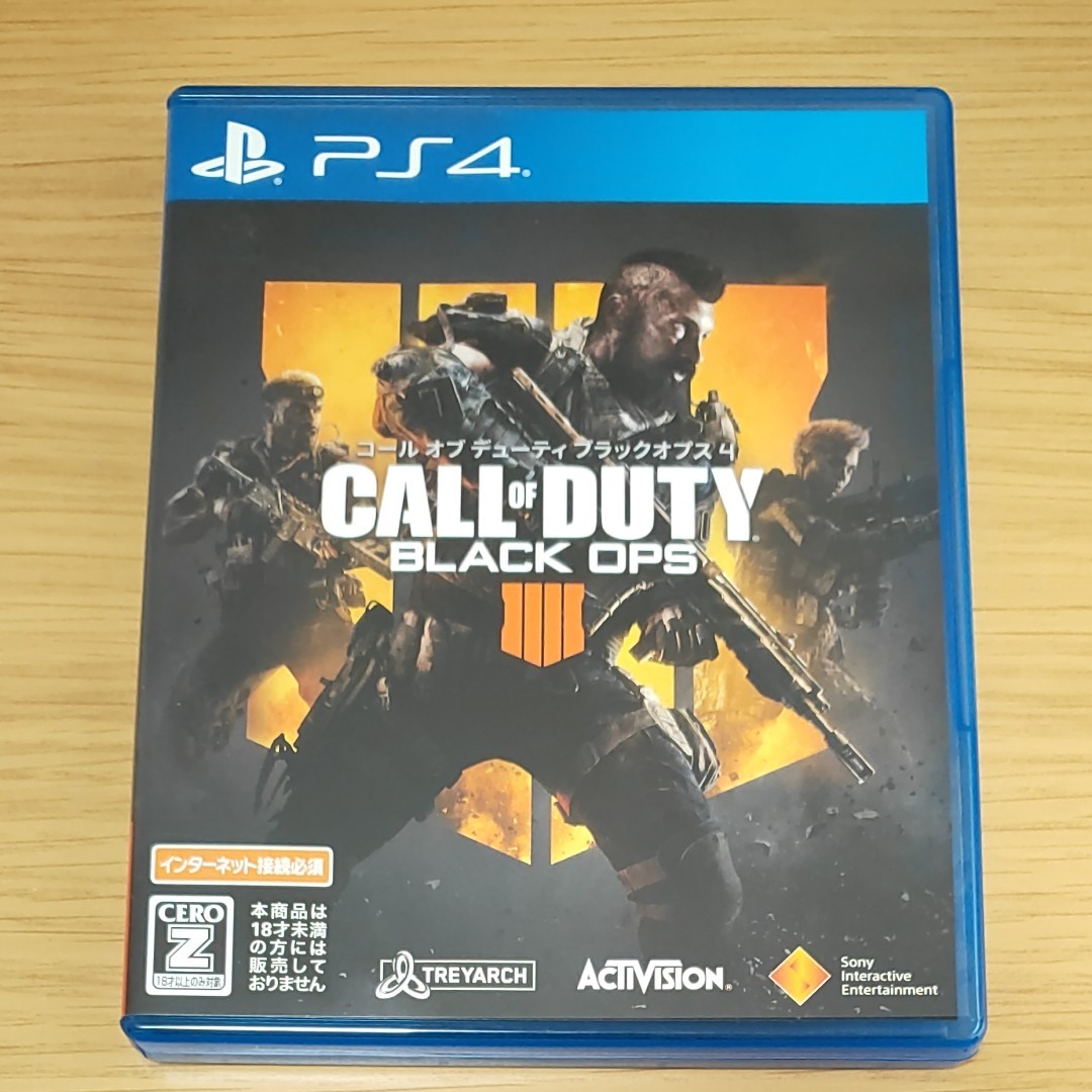 コールオブデューティー　ブラックオプス4 Cod Bo4 PS4 中古　Call Of Duty