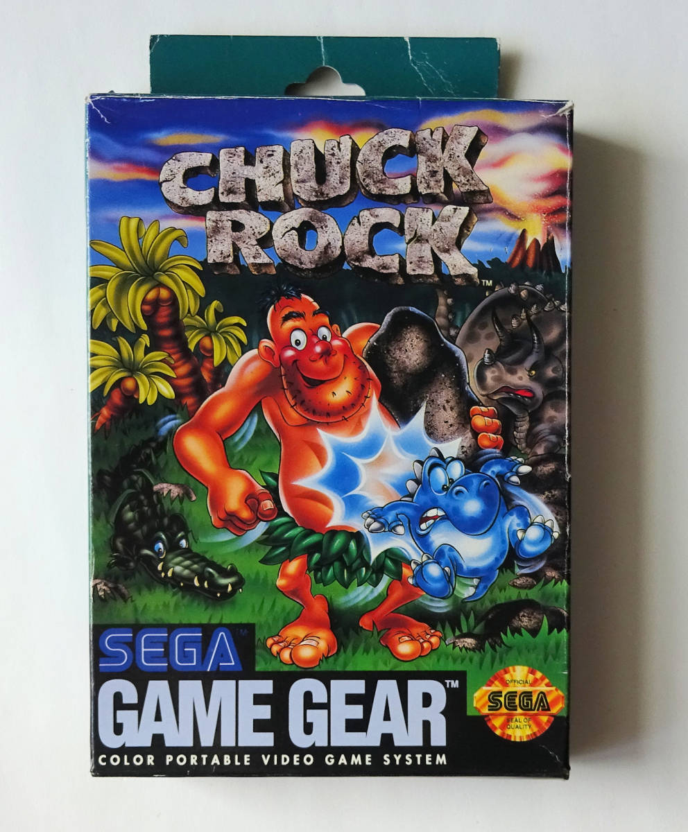 訳あり】 SEGA 北米版 チャックロック ROCK CHUCK GG GAMEGEAR セガ