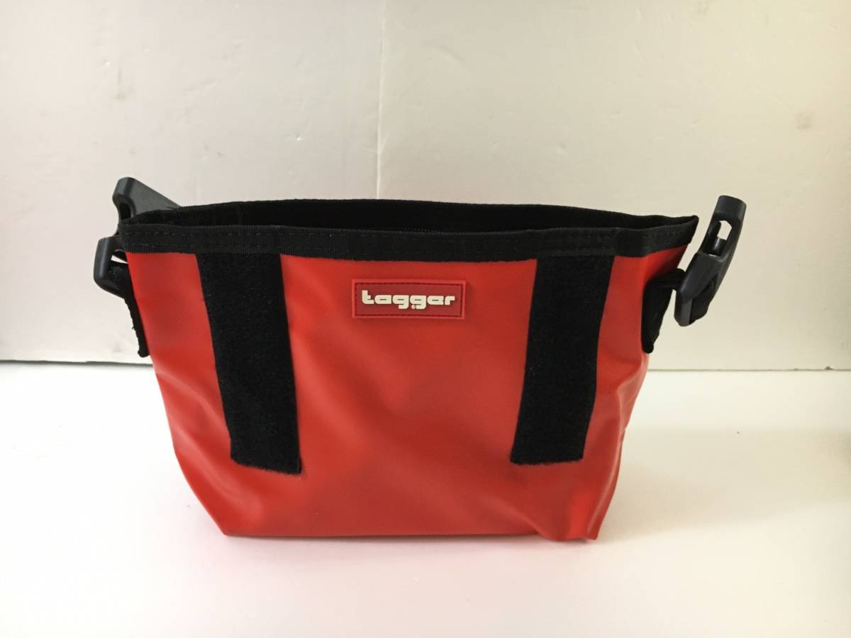 [ with defect ]Tagger Mini messenger bag red that 2