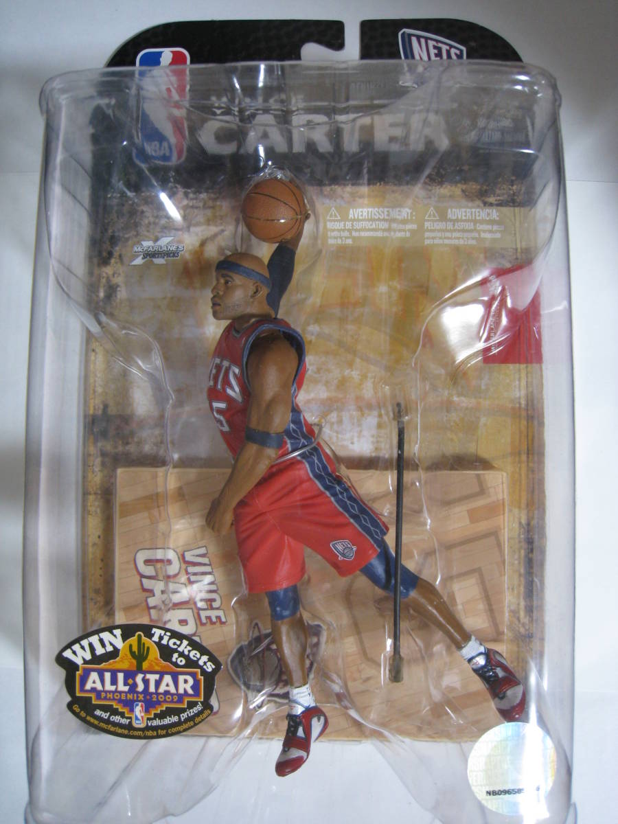 ★☆NBA ヴィンス カーター ニュージャージー ネッツ フィギュア Series 15 McFarlane オルタネート バスケットボール アクション