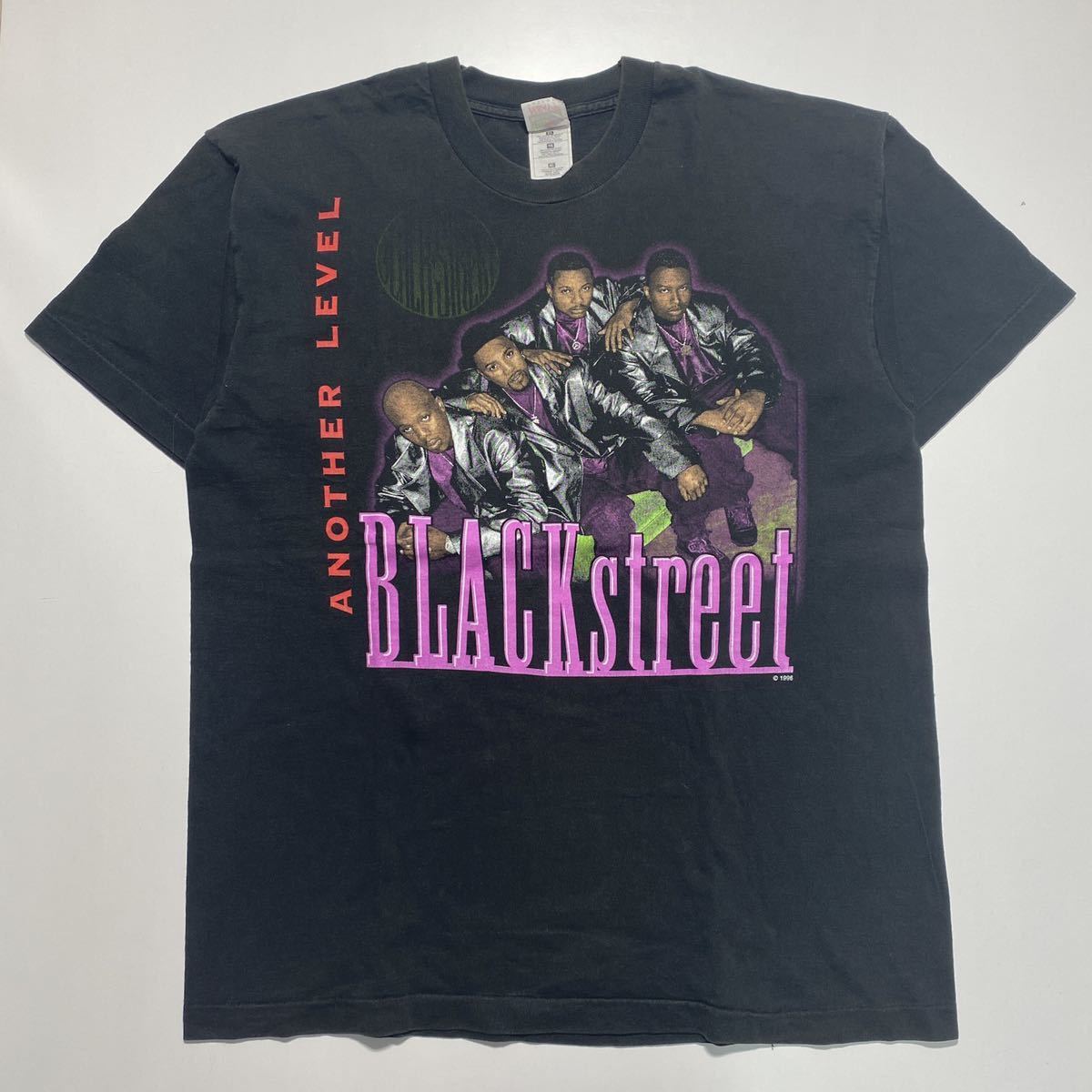 注目ブランドのギフト 90年代 1997年代 Tee Tour STREET BLACK Vintage 【XL】1997s ヴィンテージ G1178 USA製 Tシャツ ツアー ストリート ブラック Tシャツ