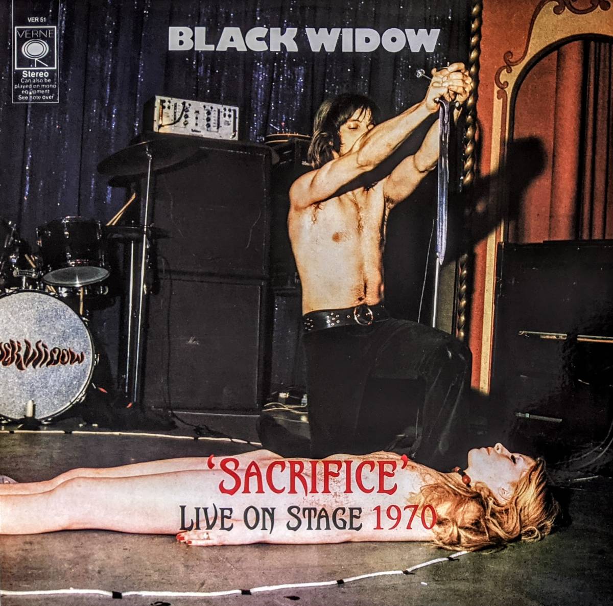 Black Widow ブラック ウィドウ - Sacrifice Live On Stage 1970 限定アナログ レコード