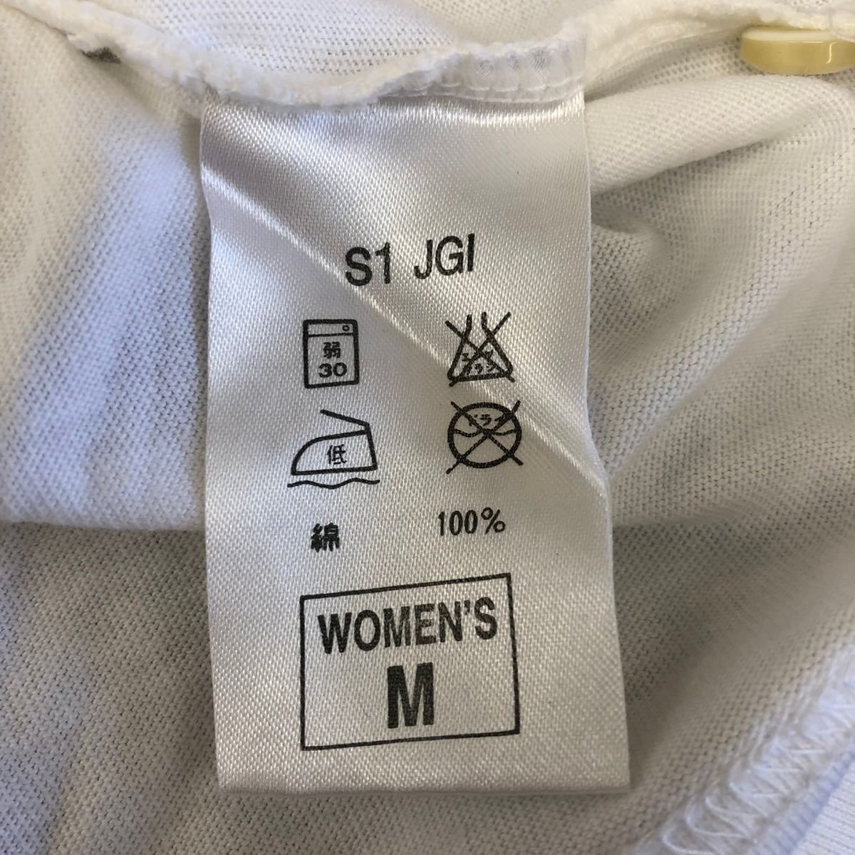 NIKE TENNIS Nike tennis short sleeves tennis shirt polo-shirt lady's M size white embroidery Logo records out of production goods . rear . dirt equipped 