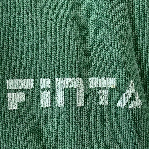 【レア】　90s　FINTA　スウェットトレーナー　メンズ　Mサイズ　サッカー　フットサル　古着　入手困難_画像5