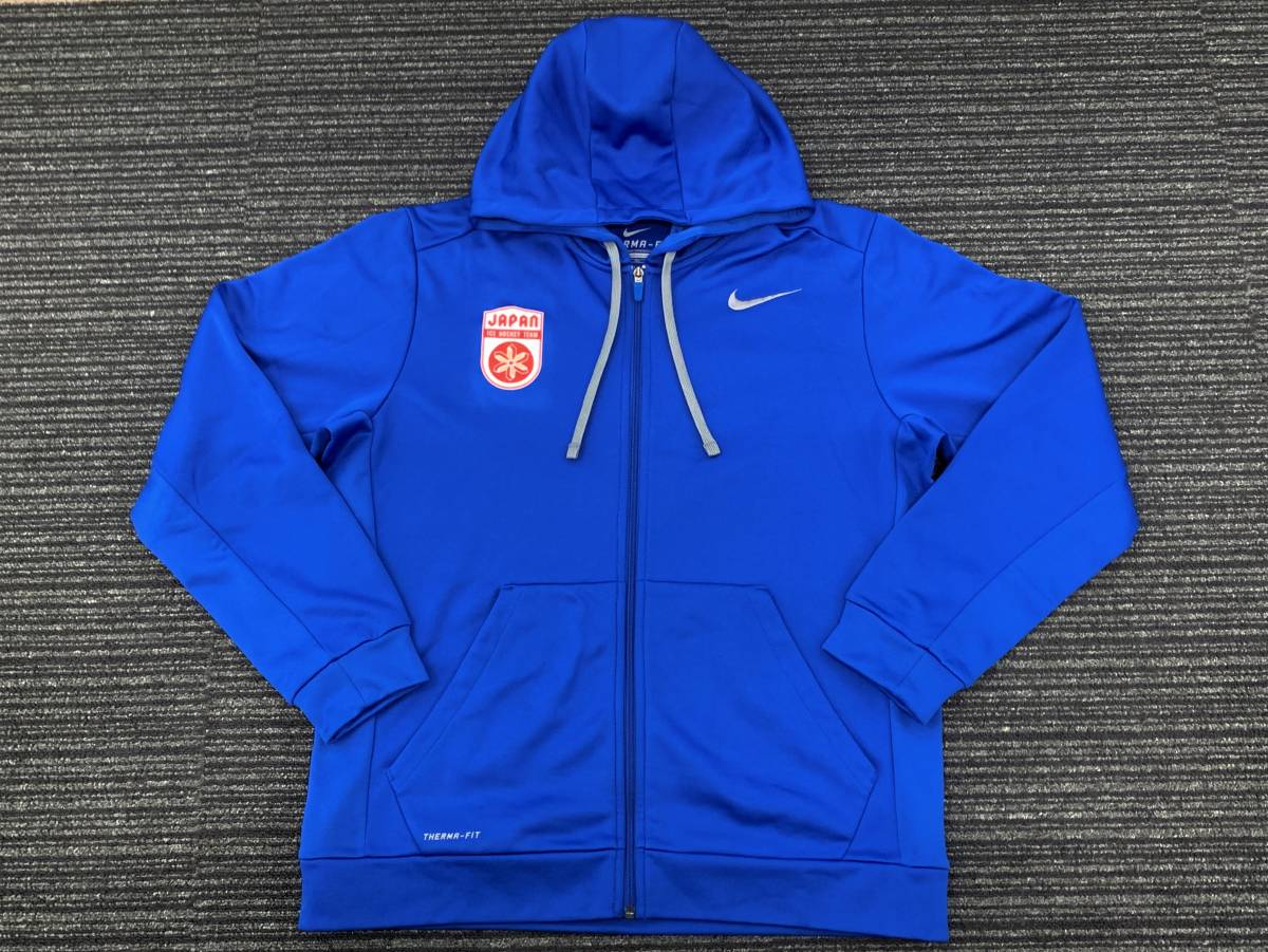 [ player main .]2019 euro ice hockey Challenge Poland Japan representative man .NIKE Nike THERMA-FIT full Zip f-ti/ Olympic . wheel 