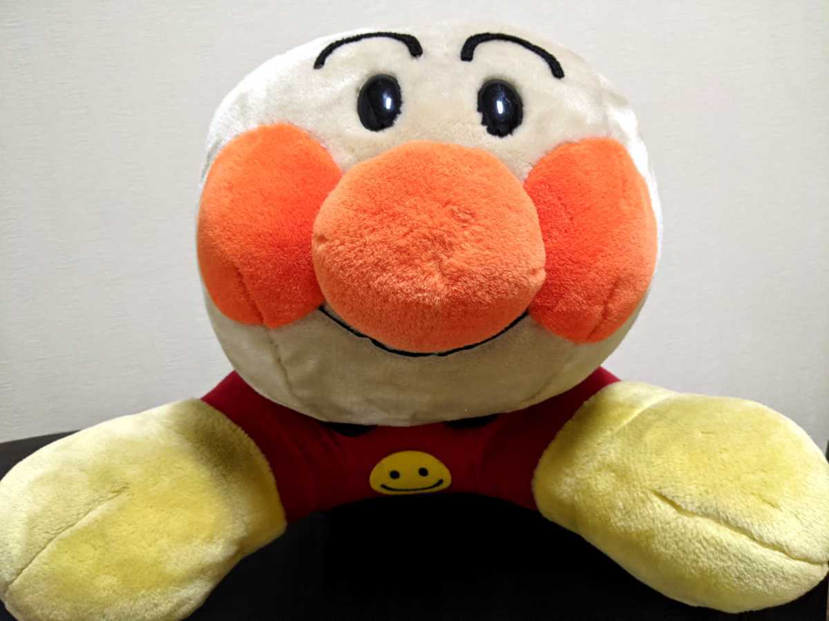 1994 rare SEGA Sega Soreike! Anpanman extra-large 77cm passenger use large soft toy vehicle music sound ..... sound toy Vintage 