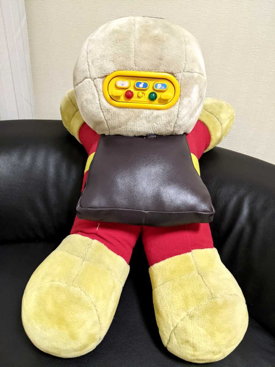 1994 rare SEGA Sega Soreike! Anpanman extra-large 77cm passenger use large soft toy vehicle music sound ..... sound toy Vintage 