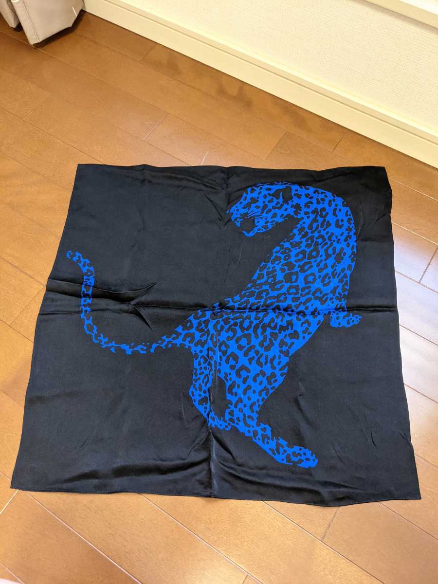 CITRUS citrus leopard print silk scarf new goods 