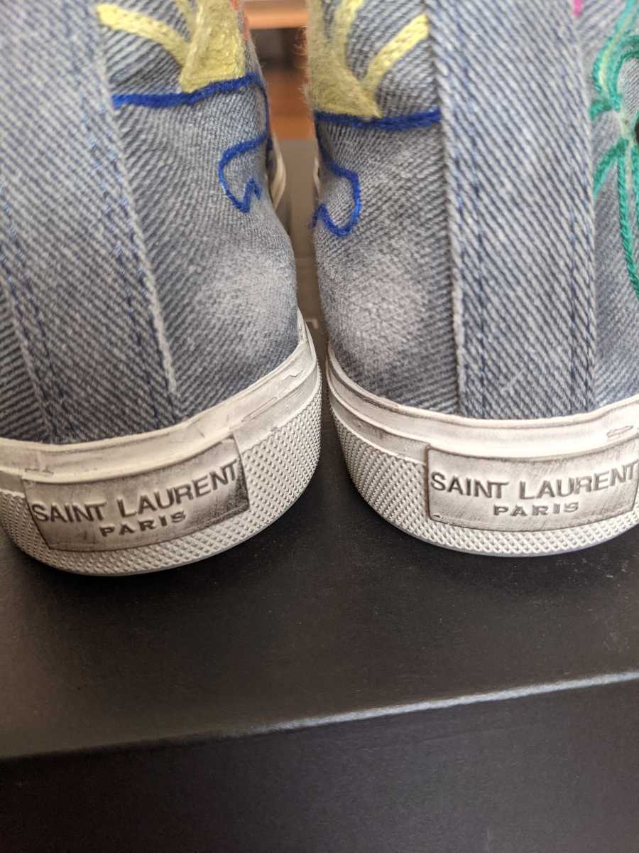 SAINT LAURENTイヴサンローラン ハイカットスニーカー新品 | www