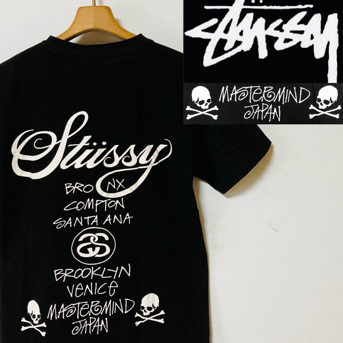 希少 STUSSY ステューシー × マスターマインドジャパン ワールド 希少 STUSSY ステューシー × マスターマインドジャパン ワールド