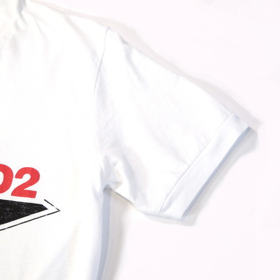 【定価3.6万・新品・M】 DSQUARED2（ディースクエアード）クルーネックコットンプリントTシャツ ホワイト イタリア製 S74GD0441_画像5