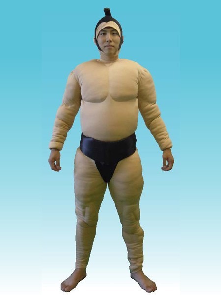 【即出荷】 相撲スーツ 黒 力士 相撲取り 衣装 コスチューム 衣装
