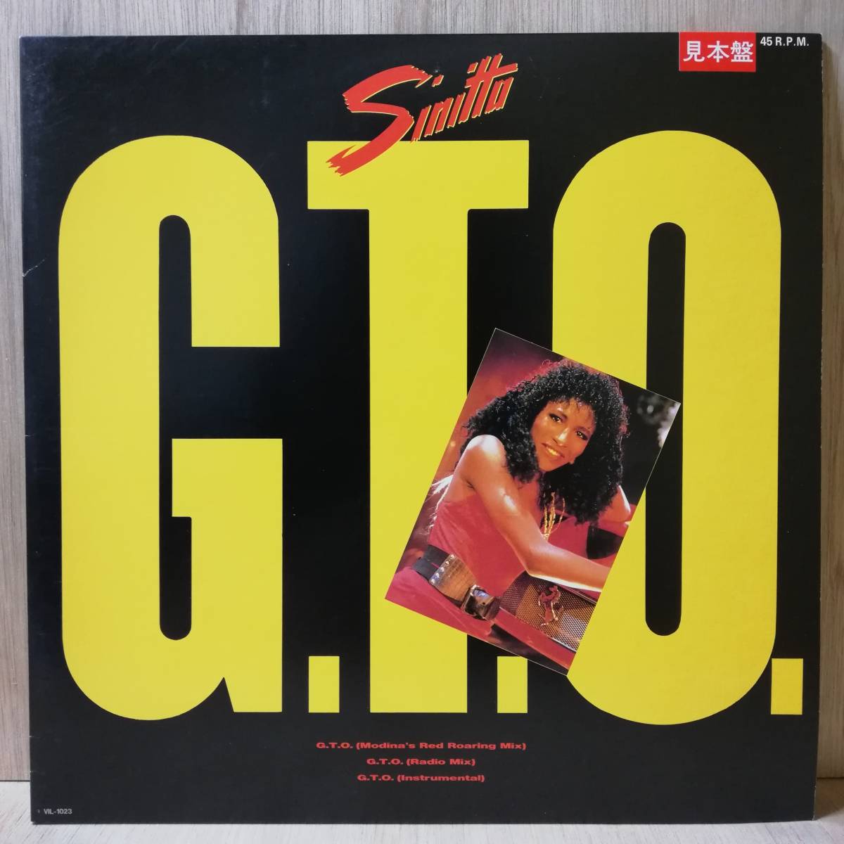 【12''】見本盤 - Sinitta GTO - VIL-1023 - *12_画像1