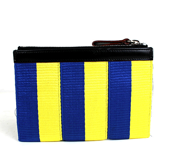  Loewe сумка превосходный товар желтый × голубой желтый цвет × синий o640
